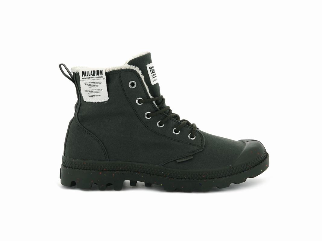 Palladium Pampa Earth Men's Boots Olive (EDIW90136)